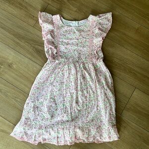Love Shack Fancy American Girl floral dress